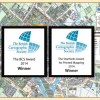 "A beautiful piece of design and cartography" says BCS Judges about our Winning Historical Map of York