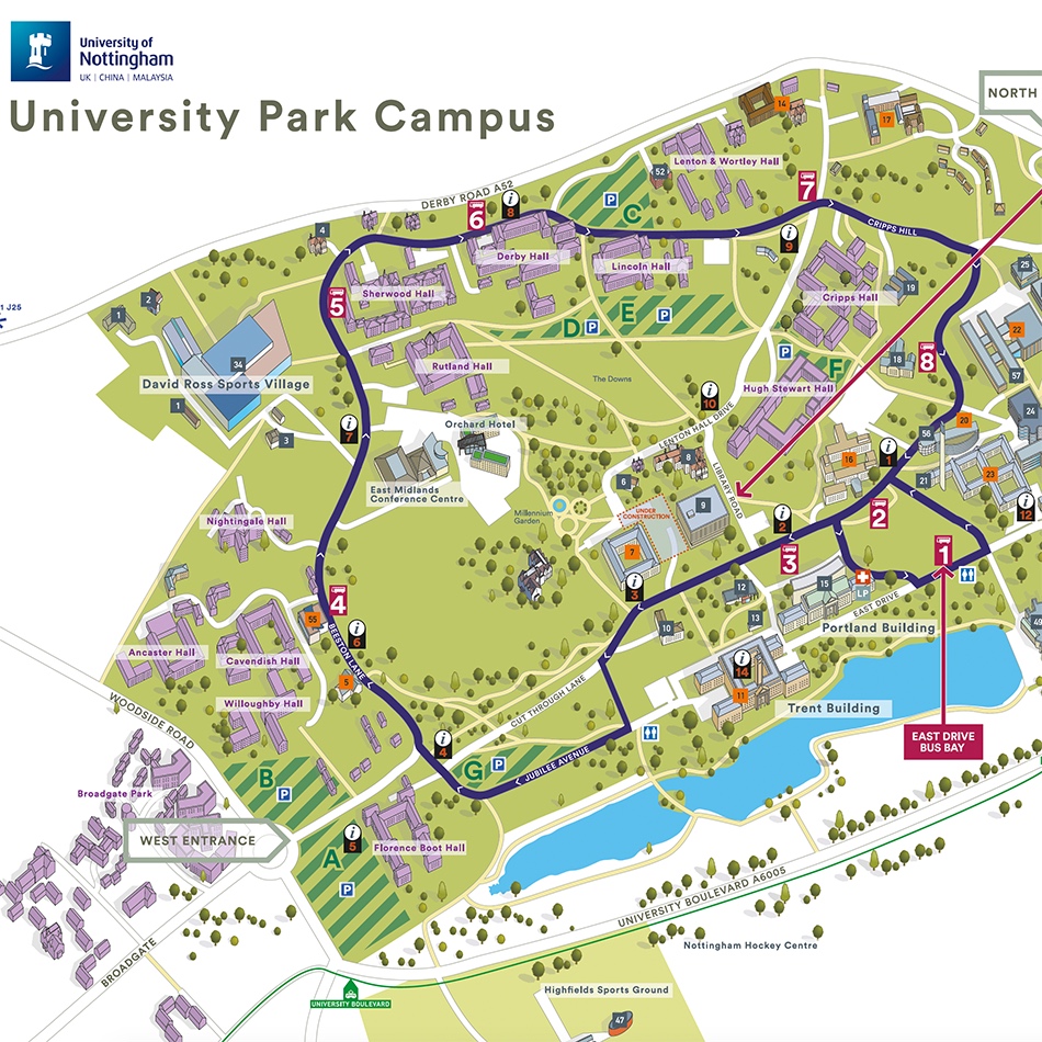 Trent U Campus Map